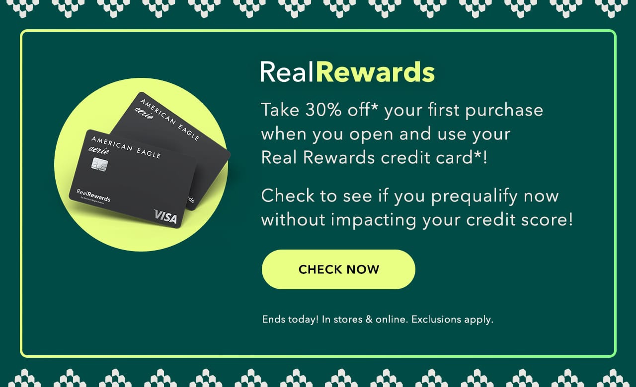 Aerie  Real  Rewards  credit  card