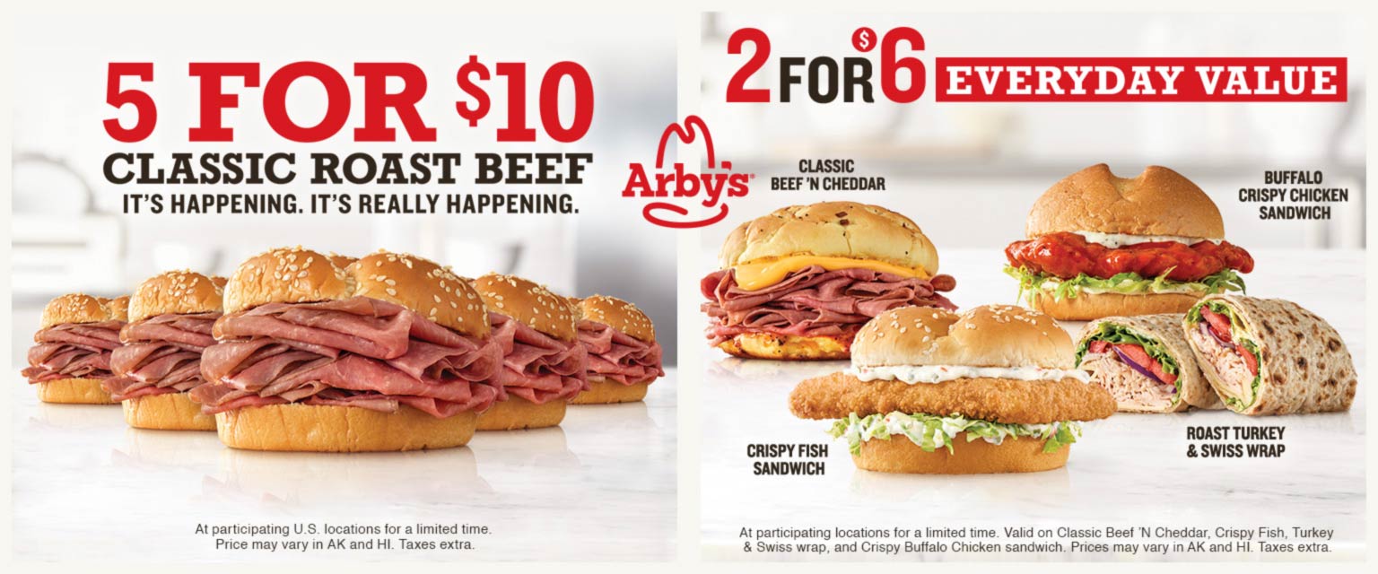 Arby's  coupons