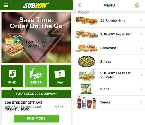 Subway app