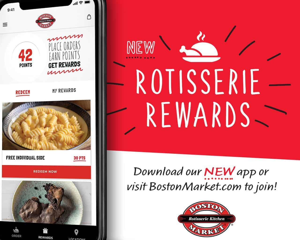 Boston Market rotisserie rewards